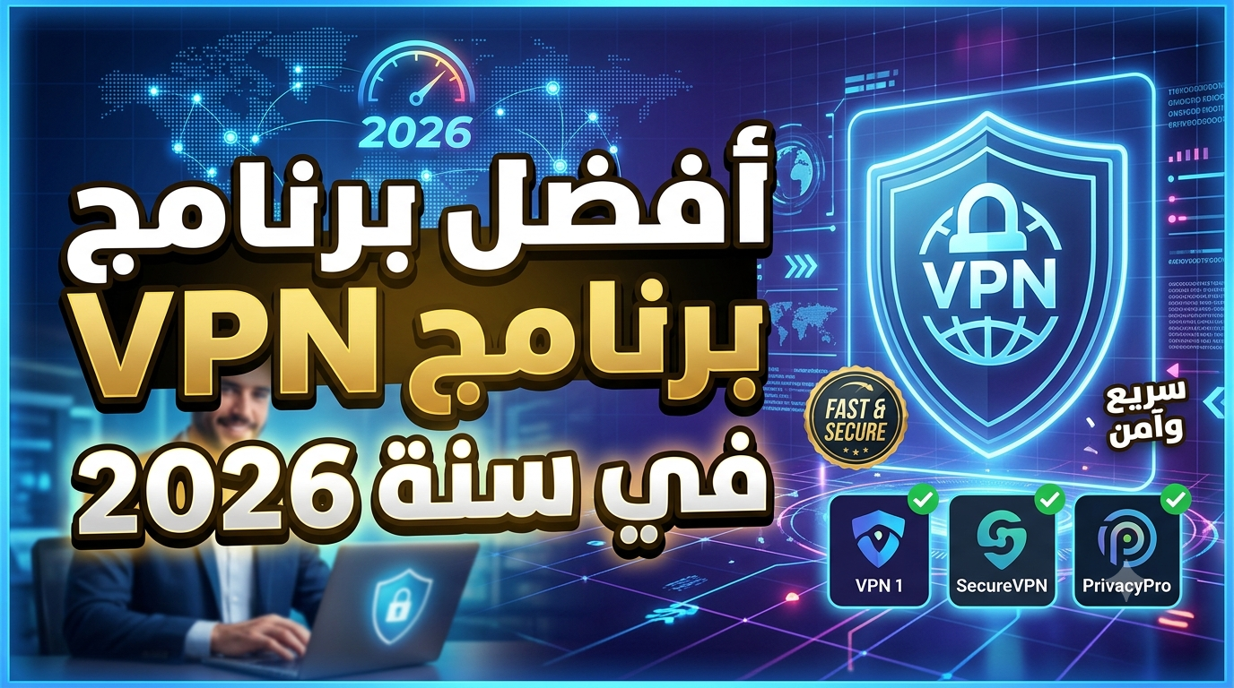 أفضل برنامج VPN لتقليل التقطيع واللاق في ببجي موبايل 2026 لجميع الأجهزة